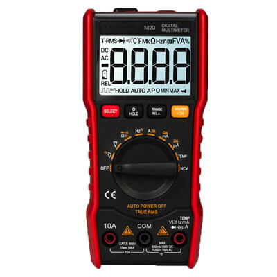 

M20 Poratble Digital Multimeter Smart LCD Display Multimeter Tester Backlight ACDC Ammeter Voltmeter Tester