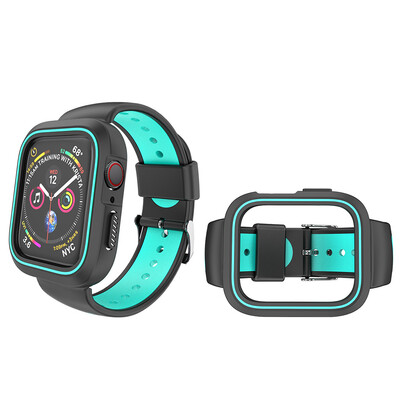 

〖Follure〗Silicone Band Strap Watch bandBelt Watch Case Cover for Apple iWatch 4 40mm