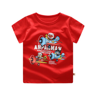 

Summer Baby Toddler Boy Girl Cotton Short Sleeve T-shirt Cartoon Print Bottom Tops Shirts Comfortable For Dressing