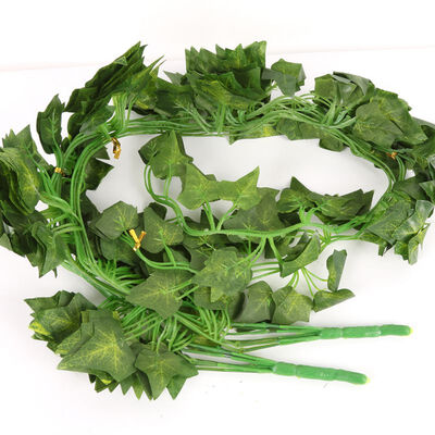 

New Artificial Flowers 1pcs Simulation Hanging Plant Rattan Basket Artificial Leaf Plants Fake Foliage Flowers Home Decoration