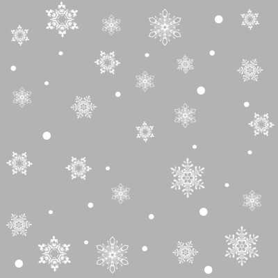 

New Christmas Snowflake Wall Stickers Reusable Christmas Window Clings Stickers Vinyl Decal Decor Xmas Party Home Decor 7 Styles