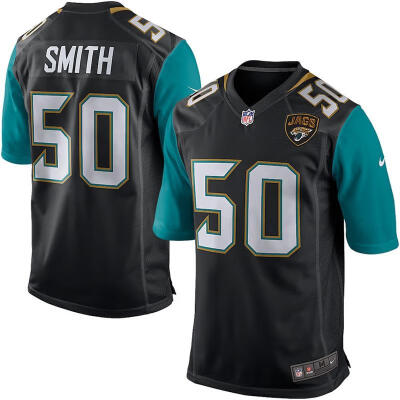 

Mens Football Jersey Jacksonville Jaguars Telvin Smith Black Teal Game Jersey