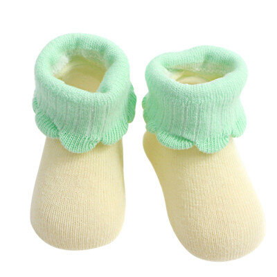 

Newborn Baby Socks Multi-Color Infant Baby Stitching Children Socks New Kids Comfort Sock