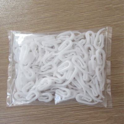 

Curtain Accessories Porcelain White 100PCSPackage Plastic curtain accessories