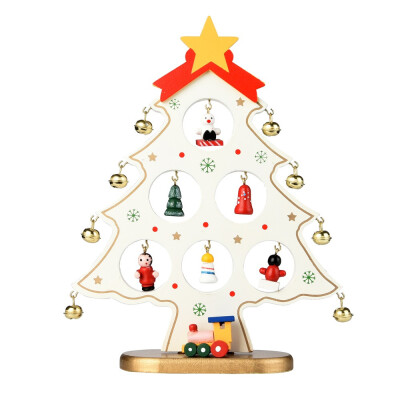 

Tailored Christmas tree Santa Claus Snowman Wooden Swing Decoration Decoration