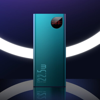 

Baseus SCP Adaman Metal Digital Display Quick Charge 10000mAh Power Bank for iPhone 11HuaweiSamsungXiaomi with QC30PD30