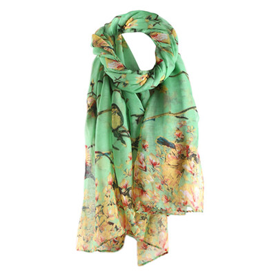 

Gobestart Women Printed Long Scarf Warm Wrap Shawl