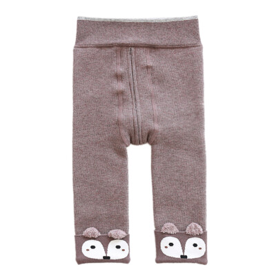 

Spring Autumn Cotton Baby Pantyhose Cartoon Children Pants Girls Ankle-length Flexible Warmer Leggings Baby Girl Leggings