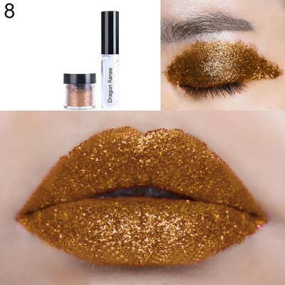 

Shimmers Shiny Eyeshadow Glitter Powder Lip Eye Shadow Metallic Pigment Cosmetic