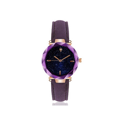 

Automatic Mechanical Distinctive Leather Strip Steel Clasp Quartz Watch Plush Band