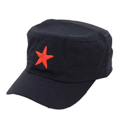 

Womens Men Army Russia Red Star Hat Hat Party Cadet Military Soldier Casual Cap