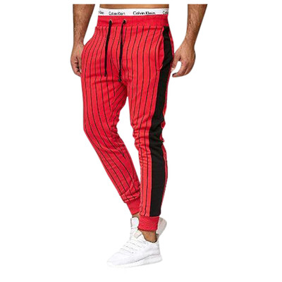 

Gobestart Fashion Mens Sport Pure Color Bandage Casual Loose Sweatpants Drawstring Pant