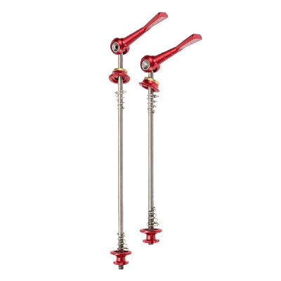 

Lixada 2Pcs Ultralight Bicycle Skewers Quick Release Titanium Axle QR Skewer Mountain Road Bike Bicycle Cycling MTB Wheel Hub Skew