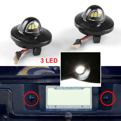 

For Ford F-150 1990-2014 Pickup Truck F250 F350 2pcs LED License Plate Light New