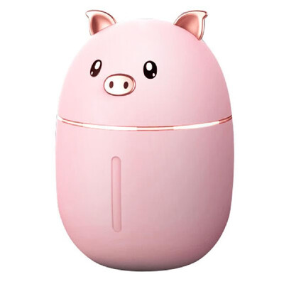 

USB Air Humidifier for Large Bedroom&Baby Whisper Quiet Auto Shut-Off Bear Pink