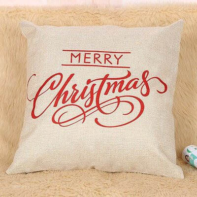 

Tailored Christmas Pillow Case Sofa Waist Throw Cushion Cover Home Decor