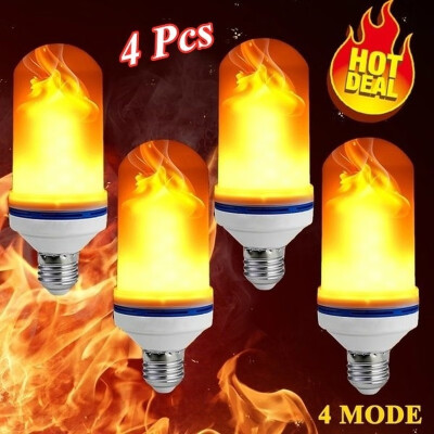 

4 Modes Gravity Sensor E27 Super Bright 96 LED Flame Effect
