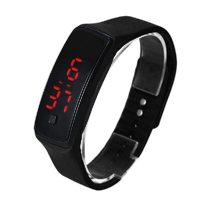 

LED Display Digital Sport Watch Children Watch for Students Children with Silicone Strap Band