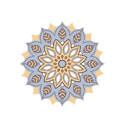 

Wall Sticker Mandala Three-dimensional Wall Sticker living room bedroom study Self-adhesive Removable Home Decoration