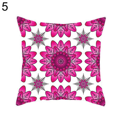 

Mandala Lion Cube Pillow Cover Cushion Case Home Car Sofa Bedroom Hotel Decor