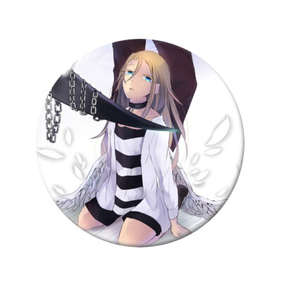 

1pcs Anime Angels of Death Cosplay Badge Cartoon Rachel Gardner Ray Brooch Pins Zack Collection bags Badges for Backpacks