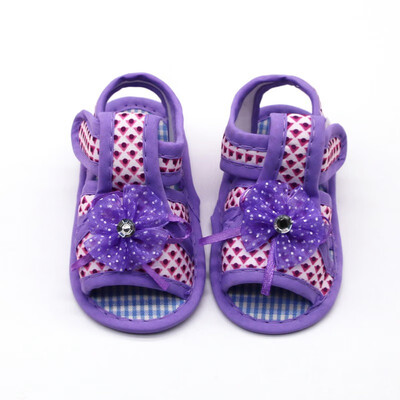 

0-18M Summer Kids Baby Girl Soft Sole Cute Shoes Anti-slip Sandals Prewalkers Floral Design Fashion Walking Shoes Baby Sandals
