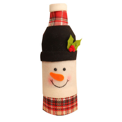 

Gobestart Christmas Decorations Sweater Bottles Sets Clothes Bottle Dress Up