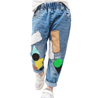

Hot Children\s Clothing Girls Jeans For Girl Spring Baby Jeans Girl Kids Pants Boutique Children Fashion Trousers Autumn 2-9T
