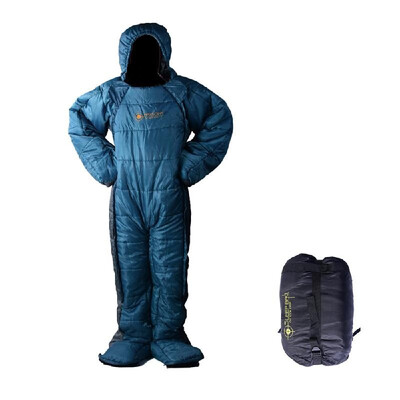 

Sleeping Bag Thickening Warm Single Backpacking Sleeping Bag Humanoid Sleeping Bag with Carry Bag for Indoor Outdoor Hiking Backpa
