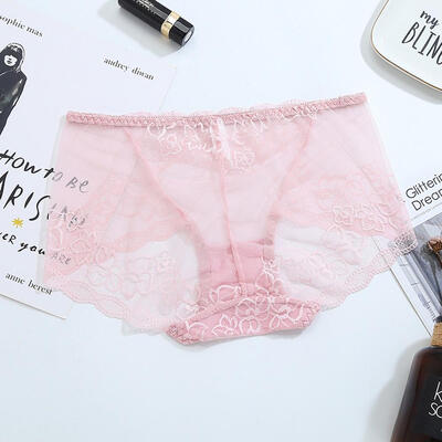 

Sexy Lace Panties Seamless Women Breathable Stretch Briefs Female Lace Underwear Ultra Thin Lady Lingerie