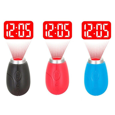 

Mini Portable Table Clock Digital Projection Clock LED Watches Mini Watch With Digital Time Projection Night Light Clock