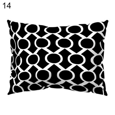 

Geometric Pattern Heart Cross Throw Pillow Case Cushion Cover Sofa Bed Car Decor