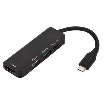 

Type-C to HDMI micro USB USB20 USB30 HD Converter Adapter Cable HUB
