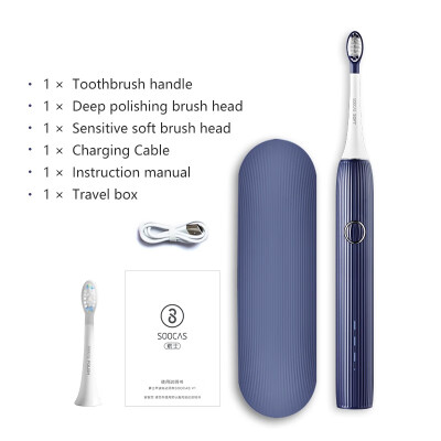 

SOOCAS V1 Electric Toothbrush Sonic Ultrasonic Automatic ToothBrush Type-c Rechargeable Waterproof Tooth Brush Adult Tooth Clean