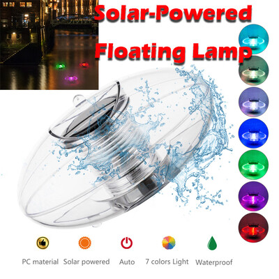 

Gobestart Solar Floating Light Pond Light Waterproof Color Changing LED Solar Pool Light N