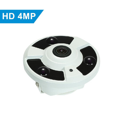 

4MP 1080P 1440P 1520P Camera HD 17mm Fisheye 180° Panoramic IP Camera H265H264 3pcs Array Leds Night View IR-CUT Onvif
