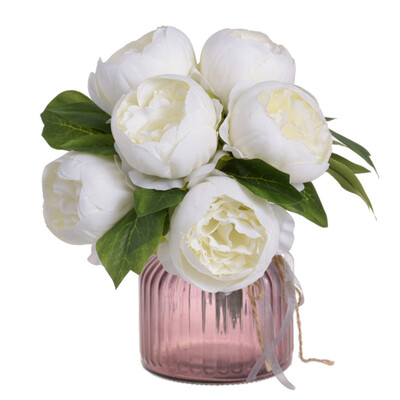 

Toponeto Artificial Silk Peony Flowers Home Garden Wedding Party Bridal Bouquet Decor