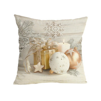 

Tailored Merry Christmas Pillow Cases Soft Sofa Cushion Cover Home Decor Pillow Core
