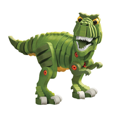 

Tailored 3D EVA Puzzle Handsome Dinosaur Model DIY Gadget Blocks Building Toy Gift