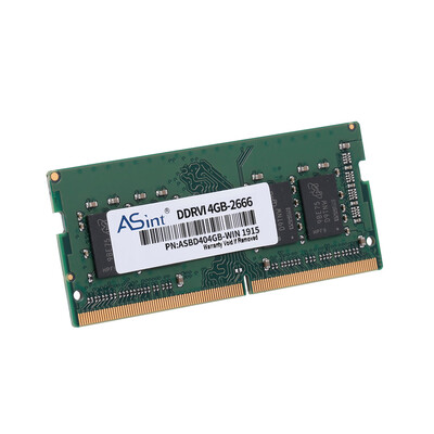 

ASint SO-DDR4-2666-4GB DDR4 2666MHz Laptop Memory PC RAM 240Pin Low Power Consumption DRAM Chip 4GB