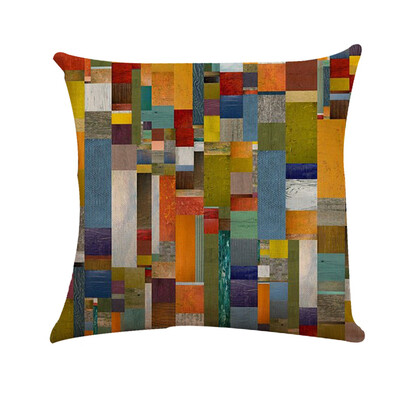 

〖Follure〗Pillow Case Linen Cushion Sofa Car Cushion Cover Home Decoration