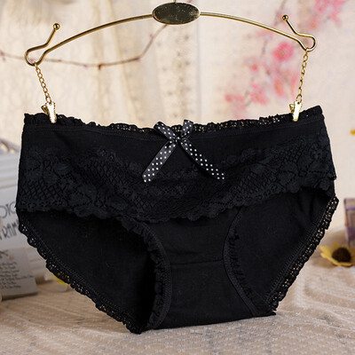 

Women Multi-Color Lace Briefs Low Waist Sexy Lingerie Panties Underwear Knickers