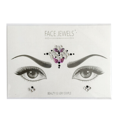 

〖Follure〗Crystal Temporary Eyes Tattoo Transfer Eyeshadow Eyeliner Face Stickers