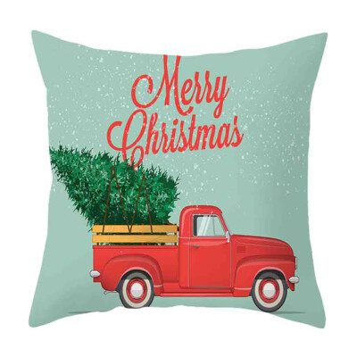 

Tailored Christmas Pillow Cover Decor Pillow Case Sofa Waist Throw Cushion Cover
