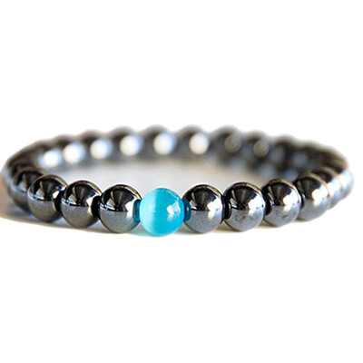 

Non-Magnetic Hematite Lose Weight Adjustable Bracelets