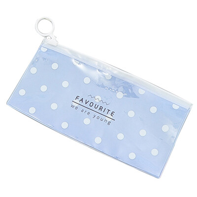 

Kawaii Cartoon Transparent PVC Pencil Case School Supplies Kids Stationery Gift School Cute Pencil Box Pencilcase Pencil Bag