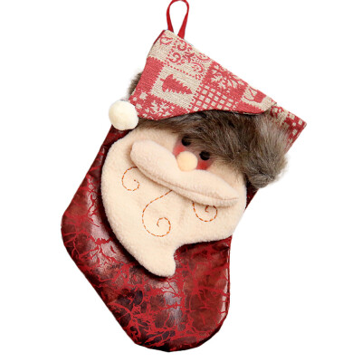 

Toponeto Merry Christmas Plush Tree Hanging Gift Candy Large Socks Decoration