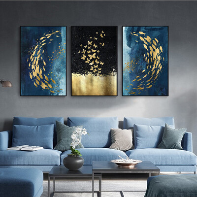 

Gobestart 3pcs Wall Mural Painting Sofa Background Wall Hanging 236×157Inch