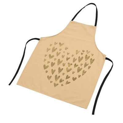 

Canvas Apron Cotton Hot Stamping Anti-Fouling Apron Creative Overalls