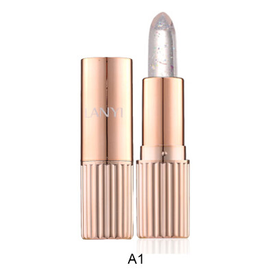 

Gold Foil Jelly Lipstick Waterproof Smooth Fine Lines Color Changing Moisturizing Lipstick